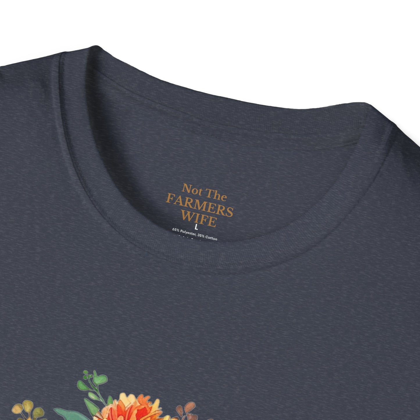 Highland Cow Floral T-Shirt