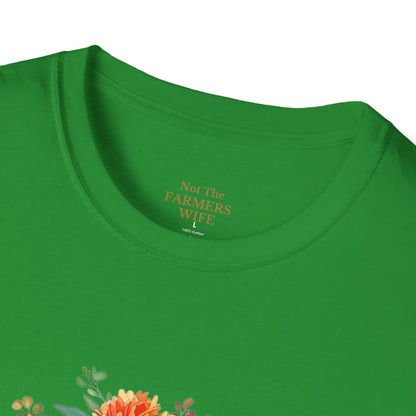 Highland Cow Floral T-Shirt