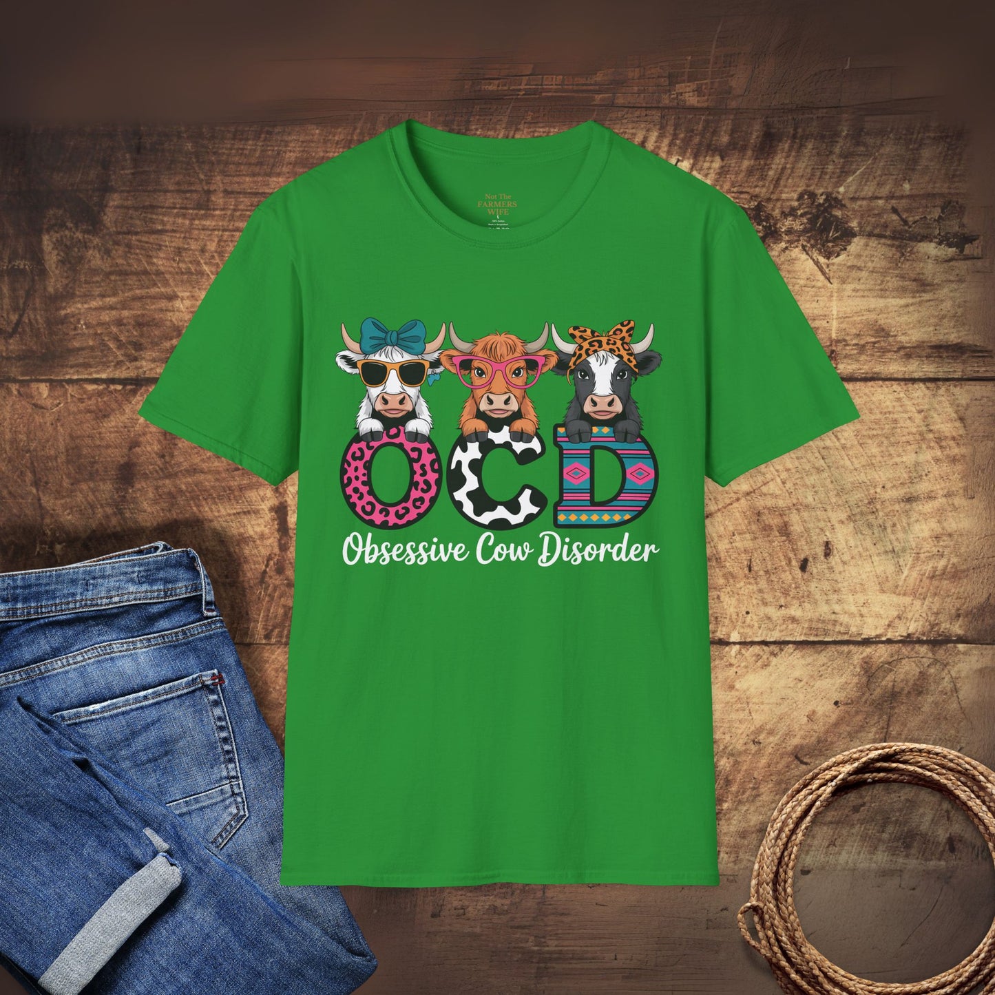 O.C.D – Obsessive Cow Disorder T-Shirt