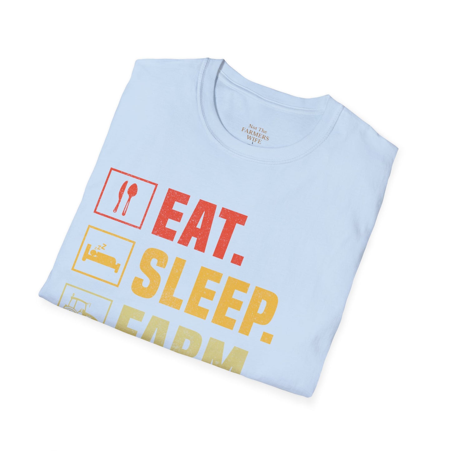 Eat. Sleep. Farm. Repeat. T-Shirt