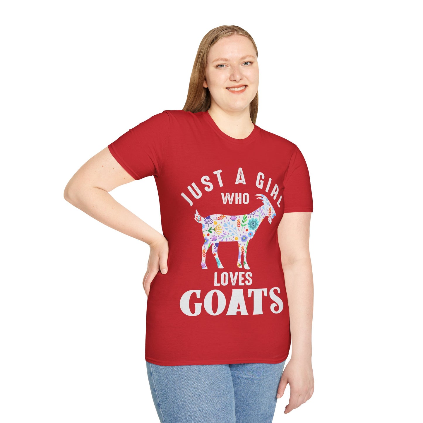 Just a Girl Who Loves Goats T-Shirt