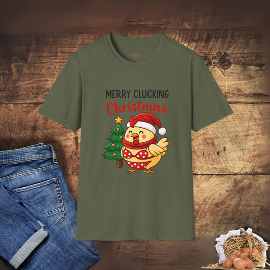 Merry Clucking Christmas T-Shirt