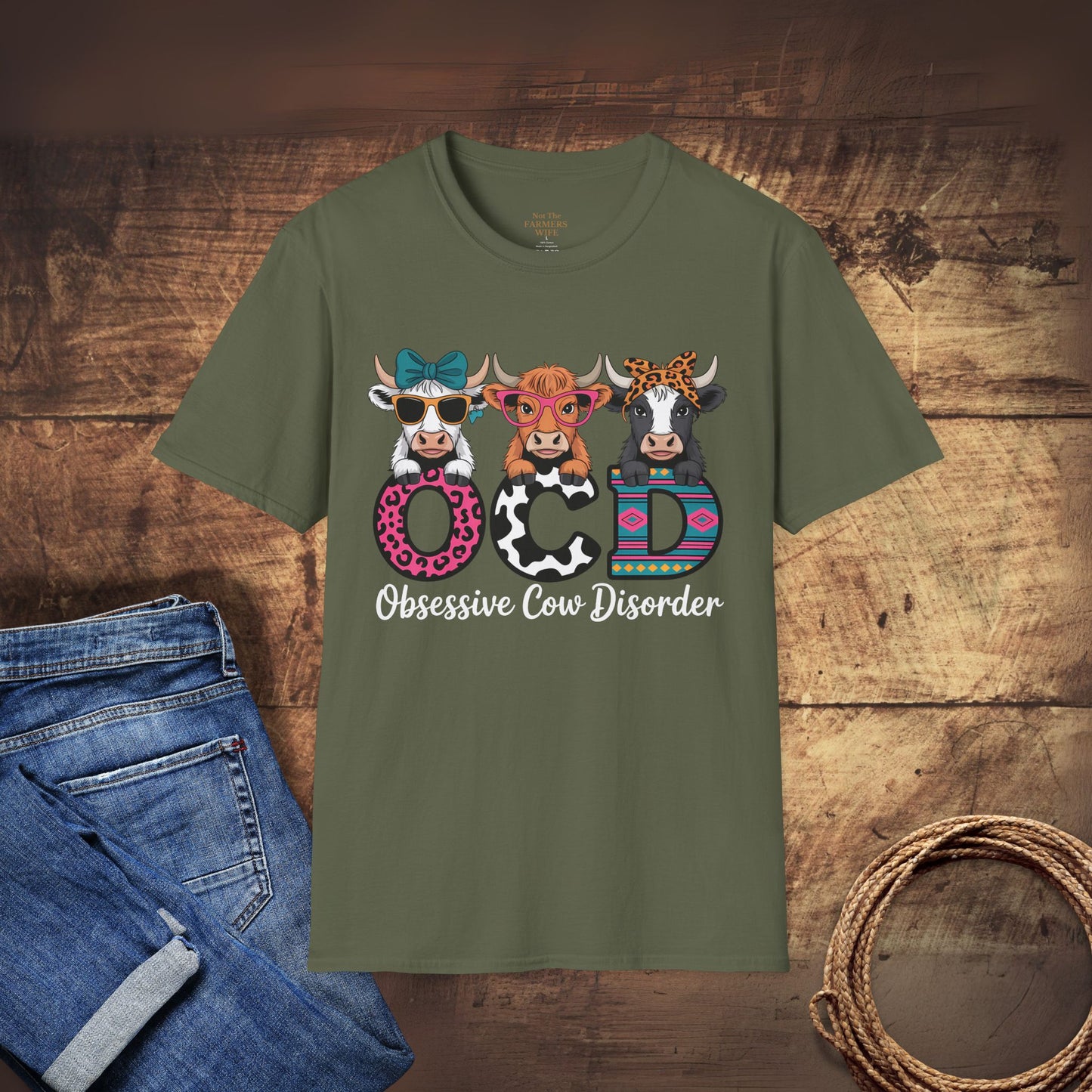 O.C.D – Obsessive Cow Disorder T-Shirt