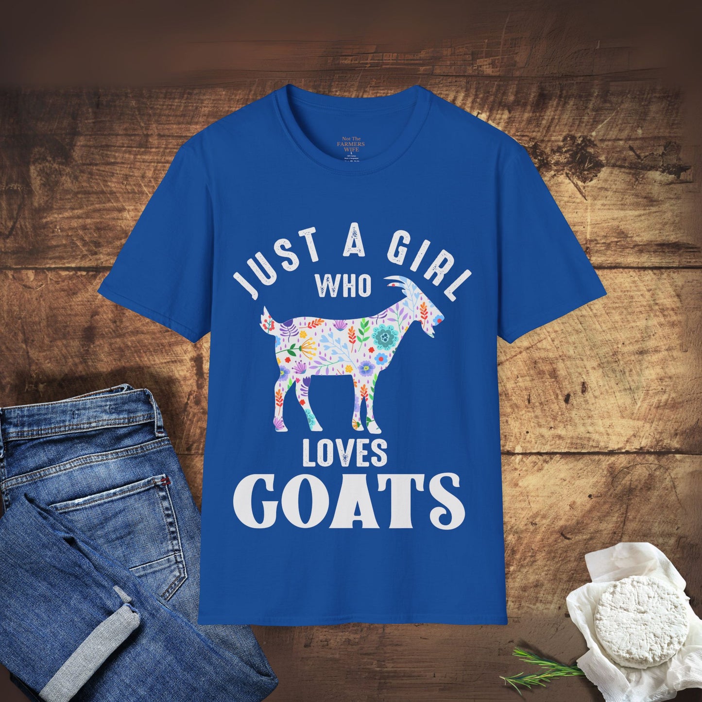 Just a Girl Who Loves Goats T-Shirt