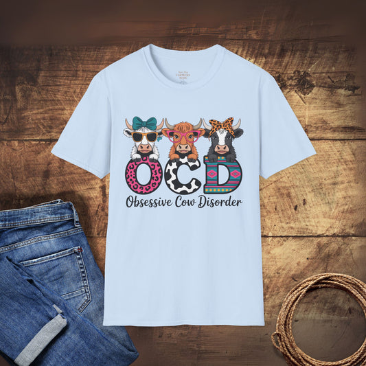 O.C.D – Obsessive Cow Disorder T-Shirt