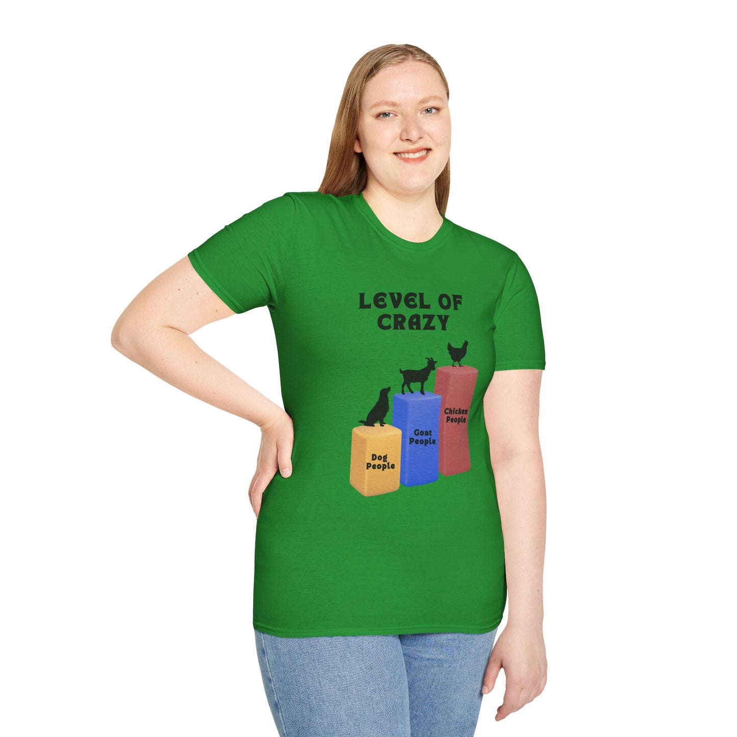 Level of Crazy - Chicken Edition T-Shirt