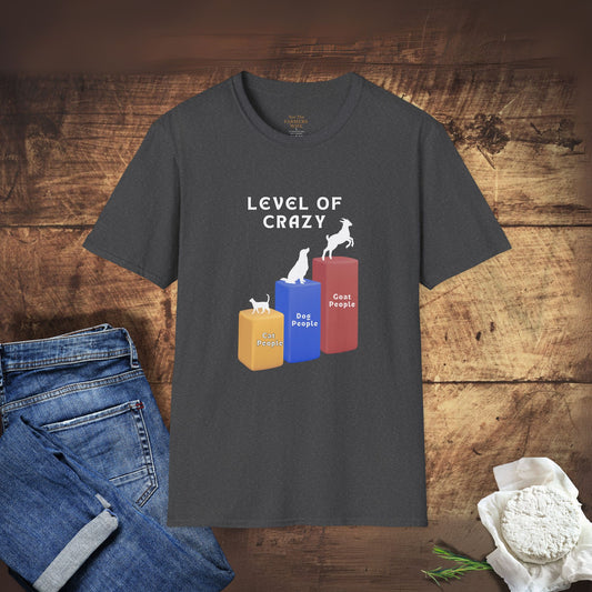 Level of Crazy – Goat Edition T-Shirt