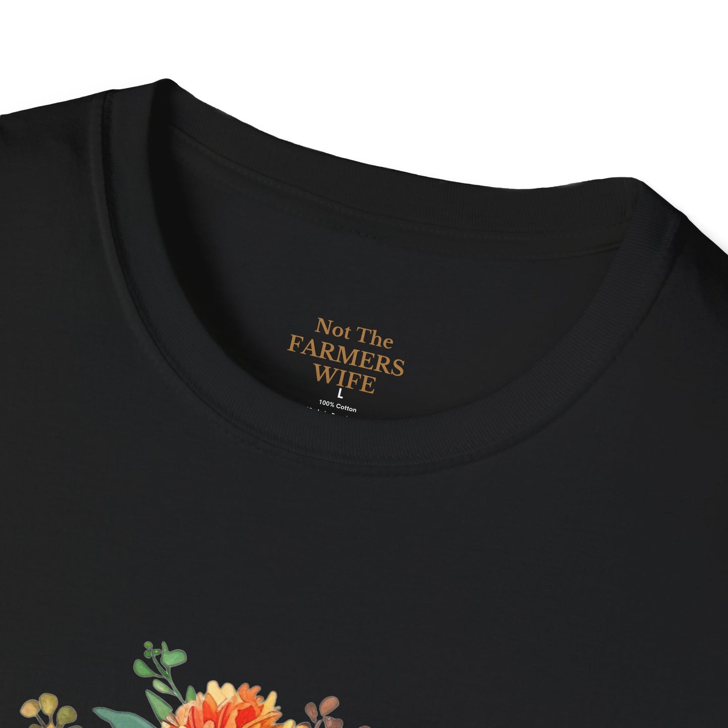 Highland Cow Floral T-Shirt