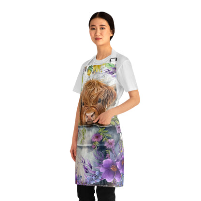 Highland Cow Apron
