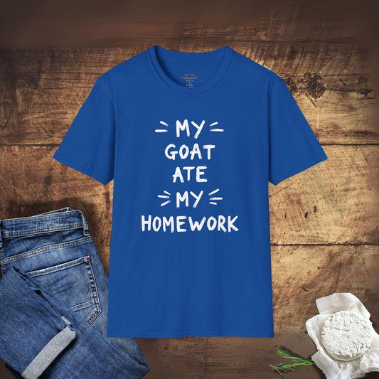 My Goat Ate My Homework T-Shirt