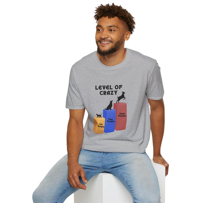 Level of Crazy – Goat Edition T-Shirt