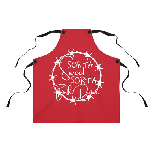Sorta Sweet Sort Beth Dutton apron