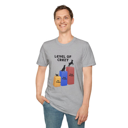 Level of Crazy – Goat Edition T-Shirt