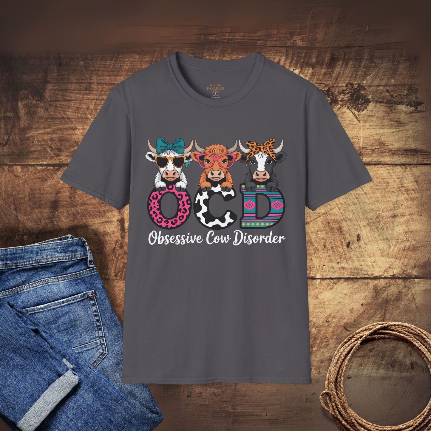 O.C.D – Obsessive Cow Disorder T-Shirt