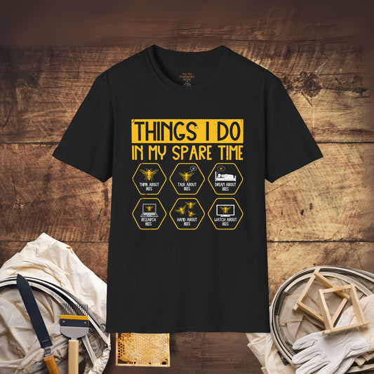 Things I Do in My Spare Time – Beekeeper T-Shirt
