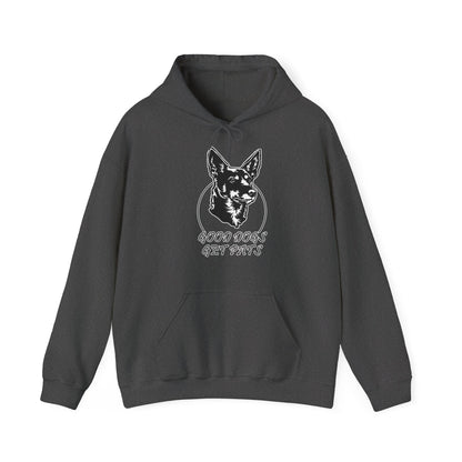 Good Dogs Get Pats Hooded Sweatshirt