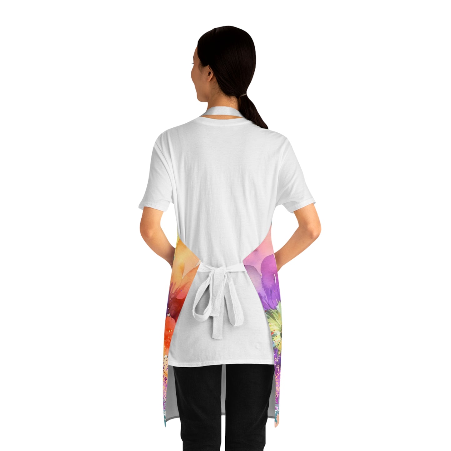 Watercolour Chicken Apron