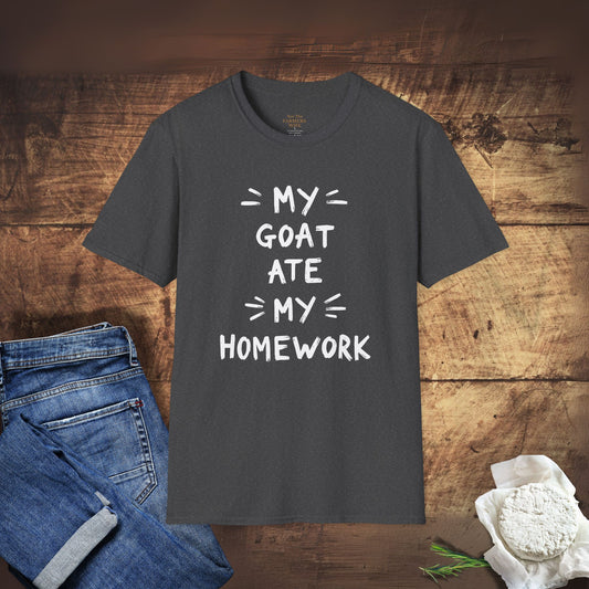 My Goat Ate My Homework T-Shirt