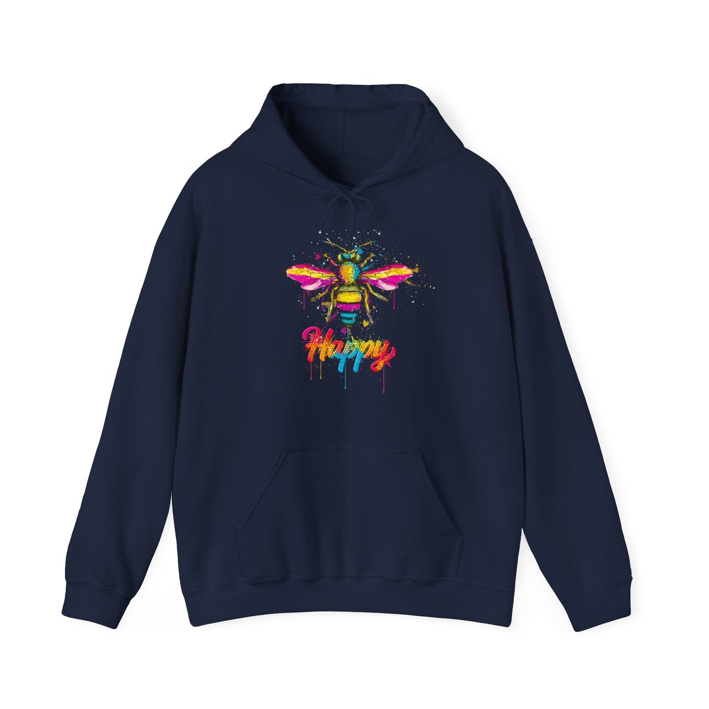 Bee Happy Hooded Sweatshirt