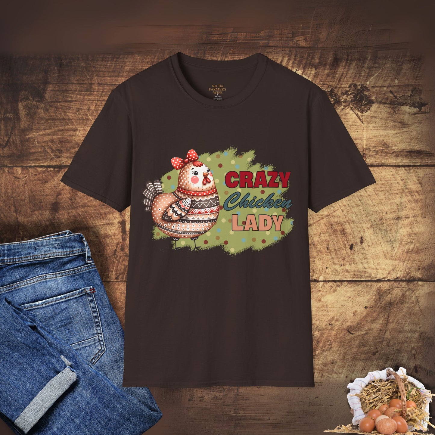 Crazy Chicken Lady T-Shirt