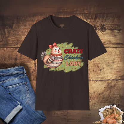 Crazy Chicken Lady T-Shirt