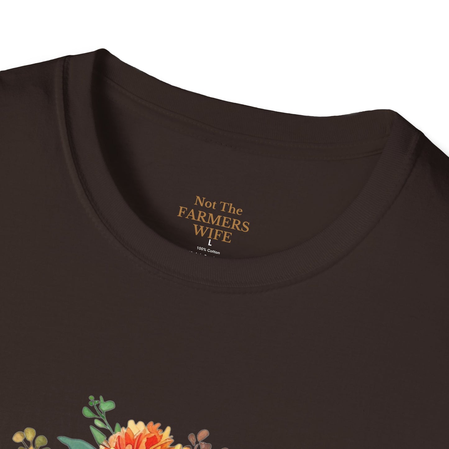 Highland Cow Floral T-Shirt