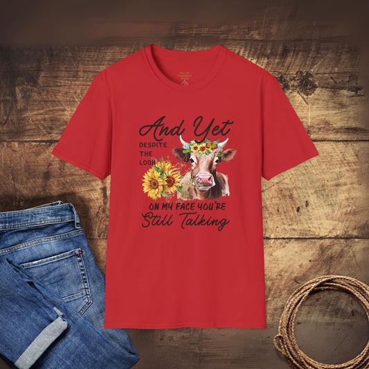Still Talking Cow T-Shirt