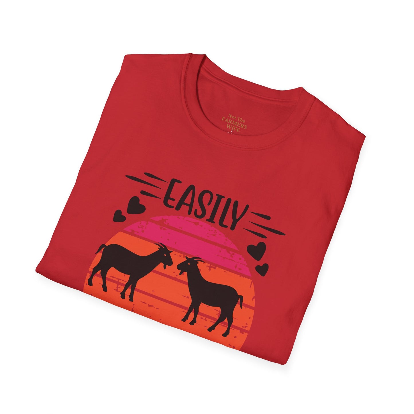 Easily Distracted by Goats T-Shirt