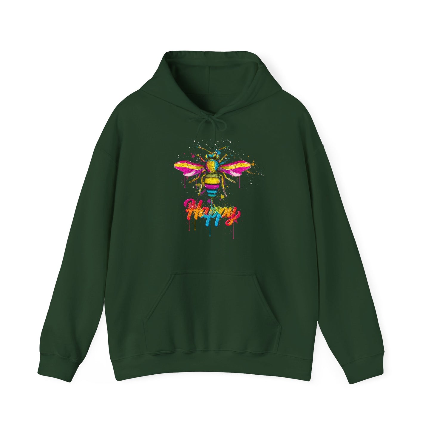 Bee Happy Hooded Sweatshirt