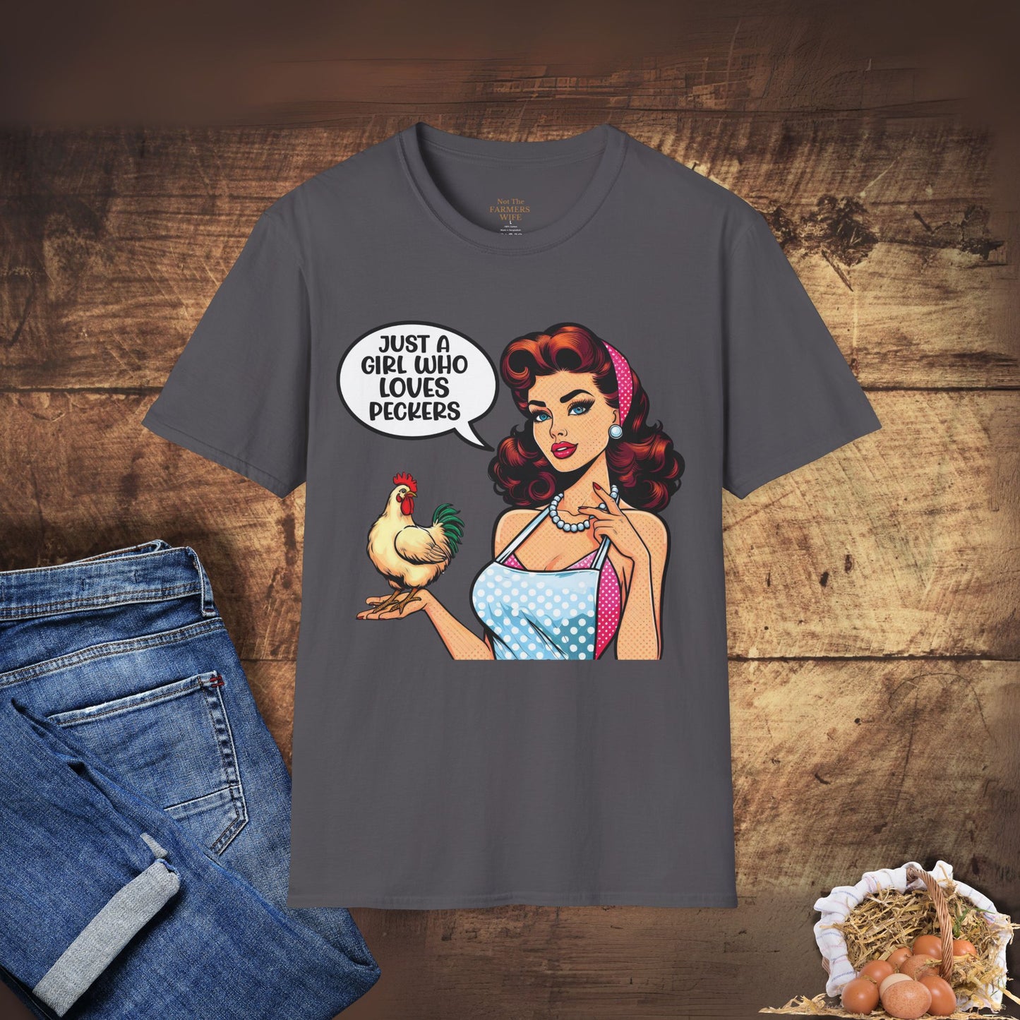 Just a Girl Who Loves Peckers T-Shirt