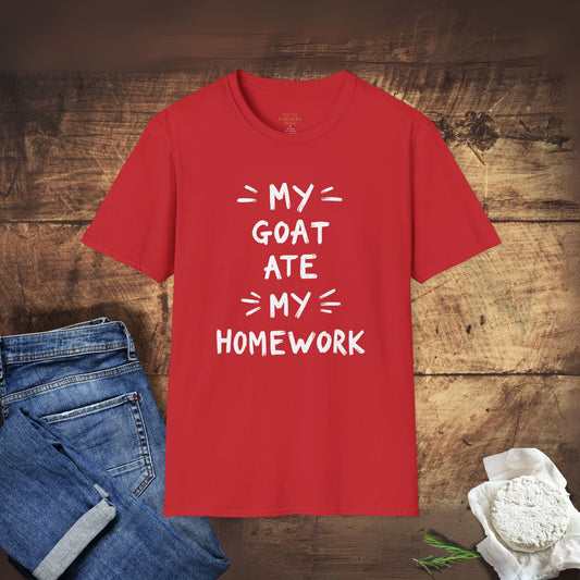 My Goat Ate My Homework T-Shirt