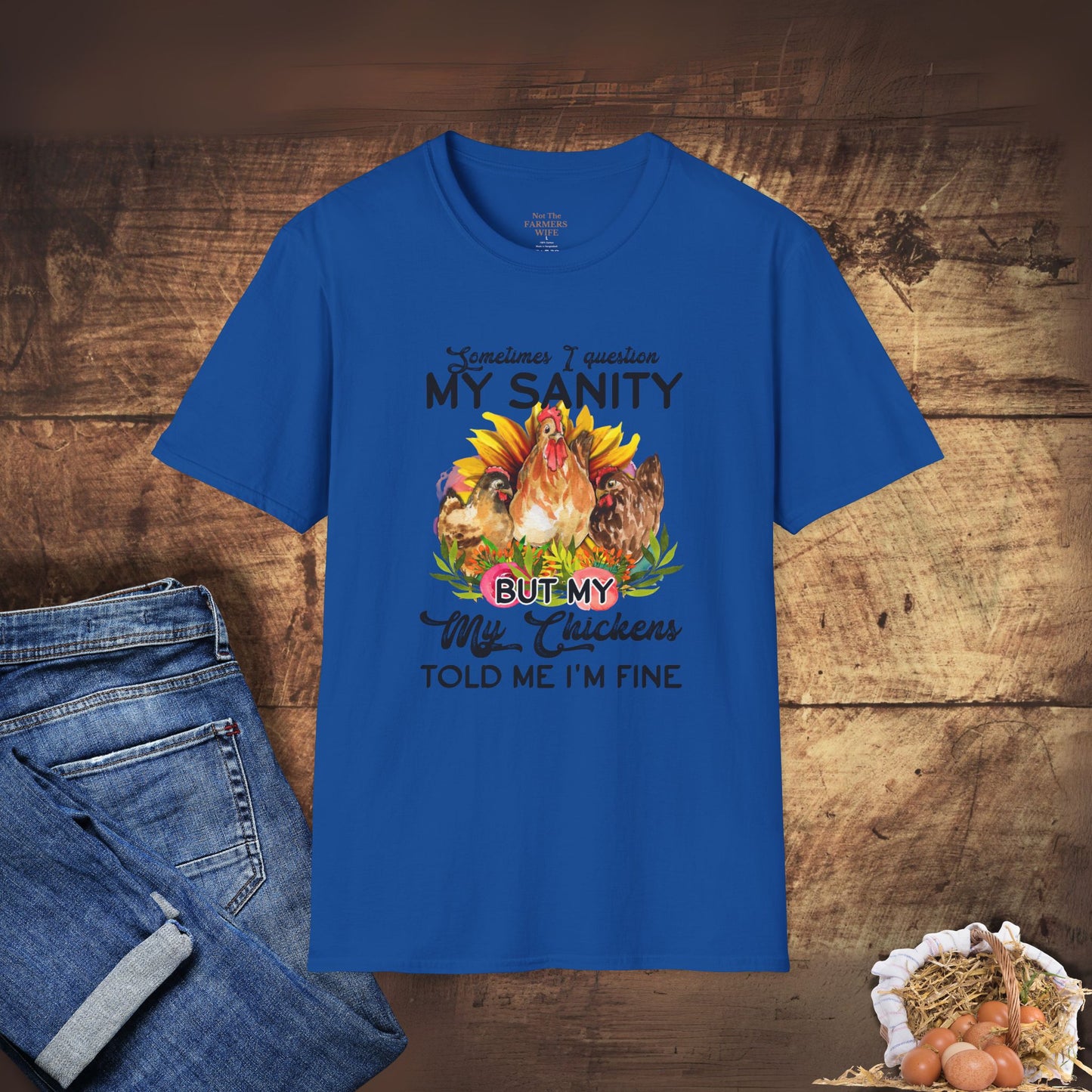 Sometimes I Question My Sanity T-Shirt