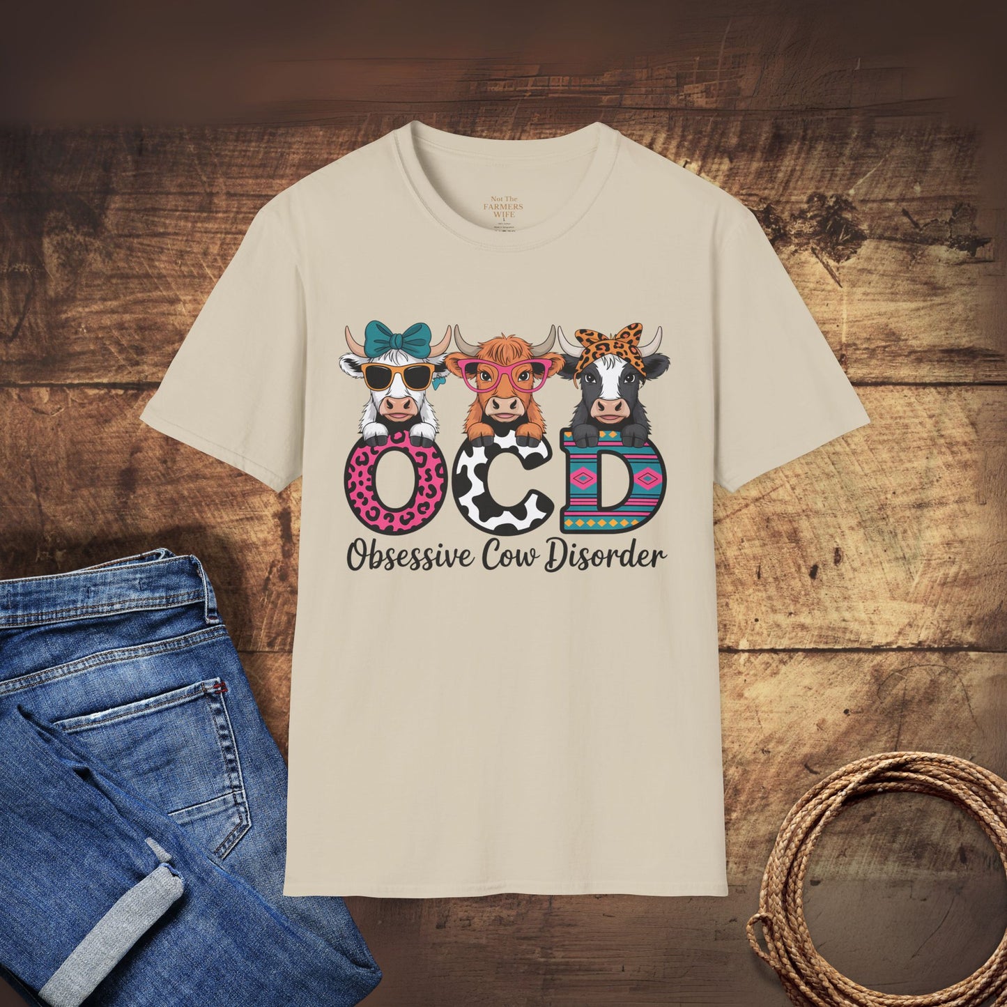 O.C.D – Obsessive Cow Disorder T-Shirt