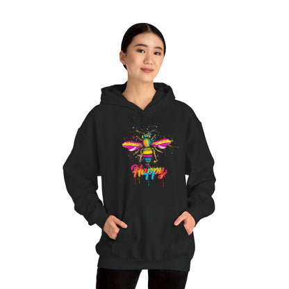 Bee Happy Hooded Sweatshirt