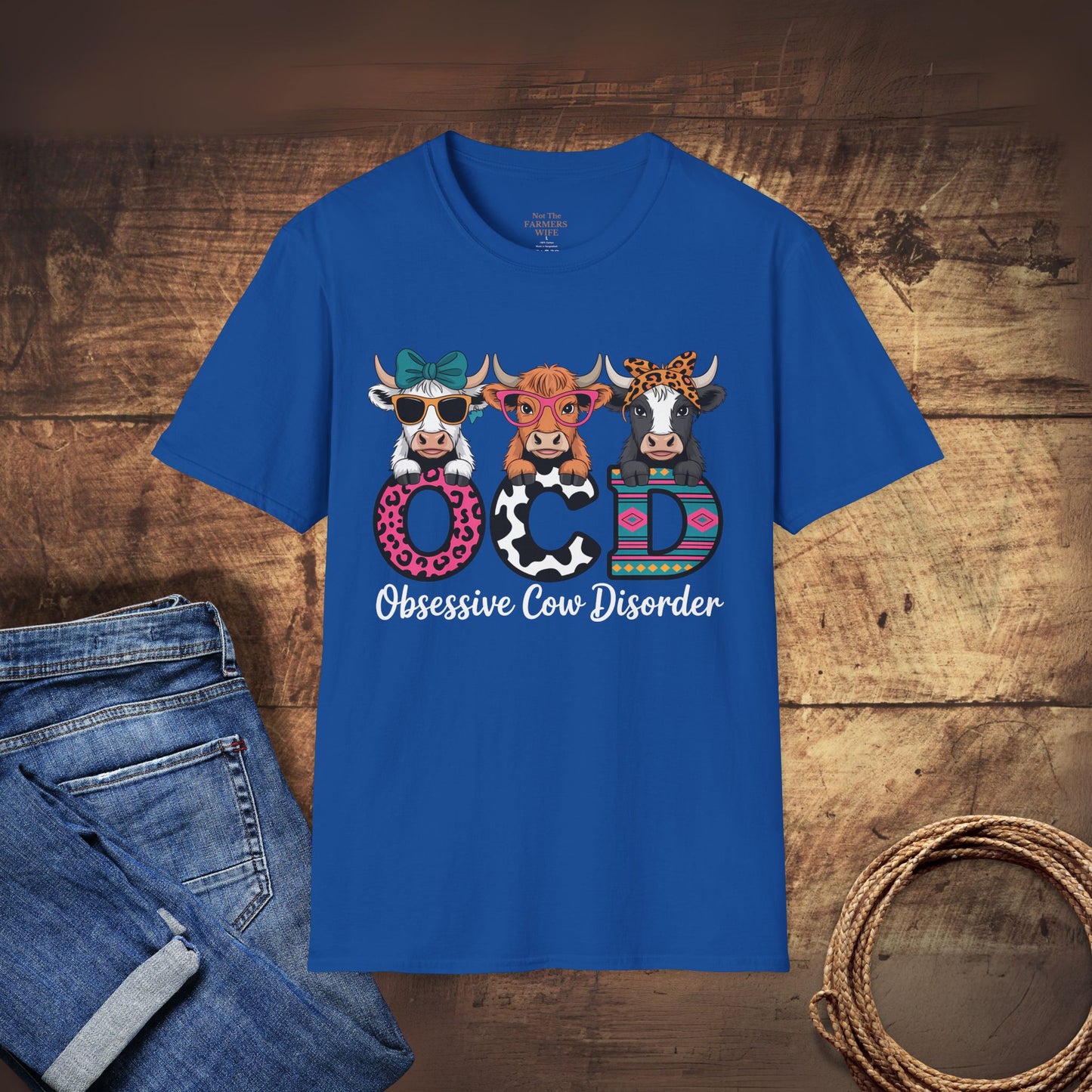 O.C.D – Obsessive Cow Disorder T-Shirt