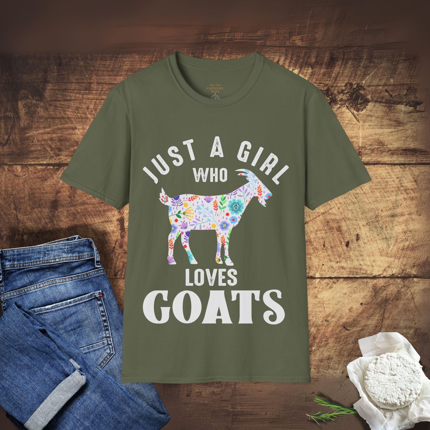 Just a Girl Who Loves Goats T-Shirt