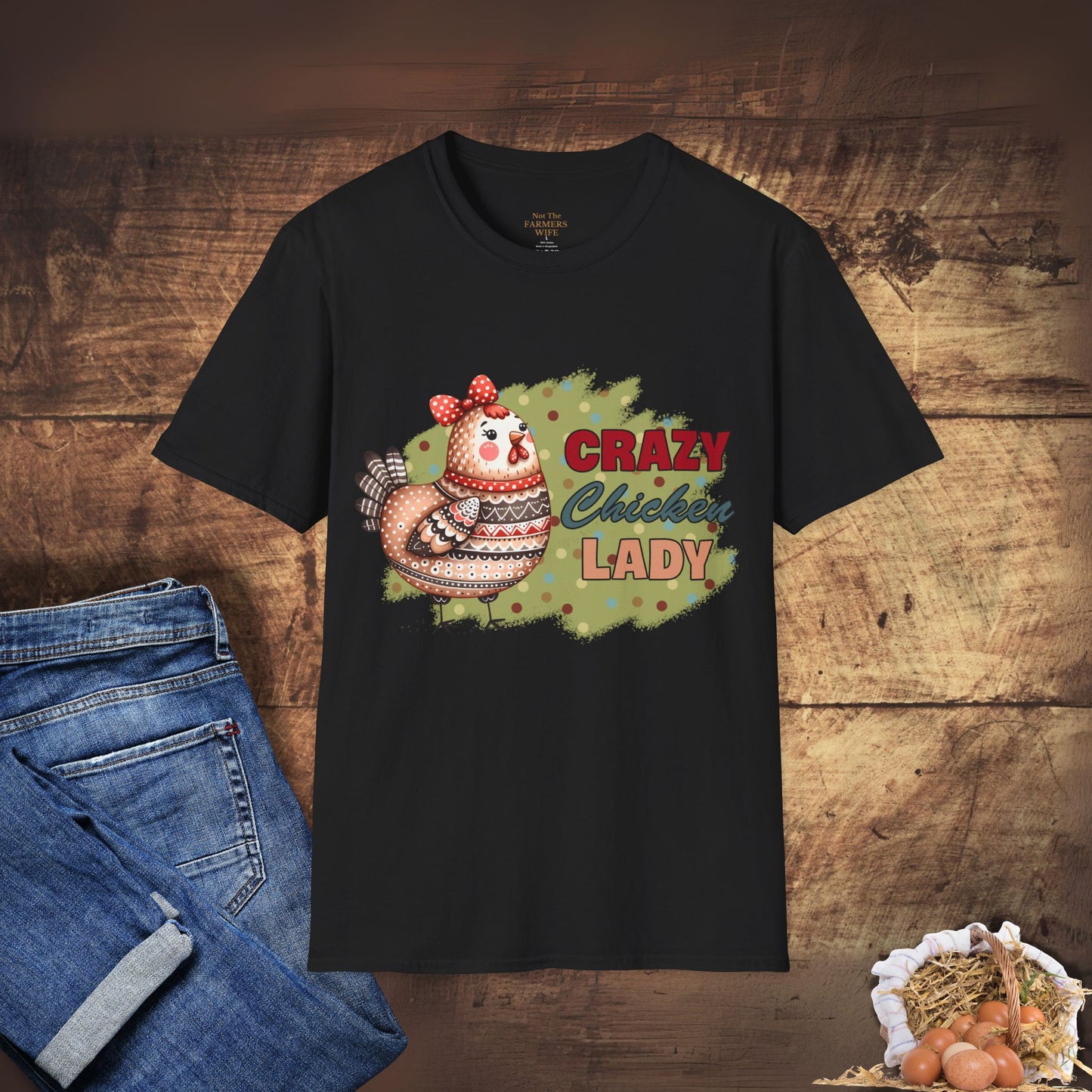 Crazy Chicken Lady T-Shirt