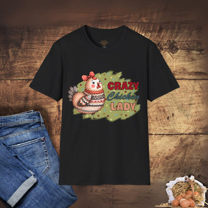 Crazy Chicken Lady T-Shirt