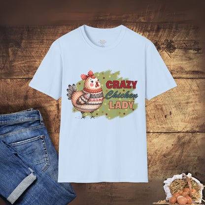 Crazy Chicken Lady T-Shirt