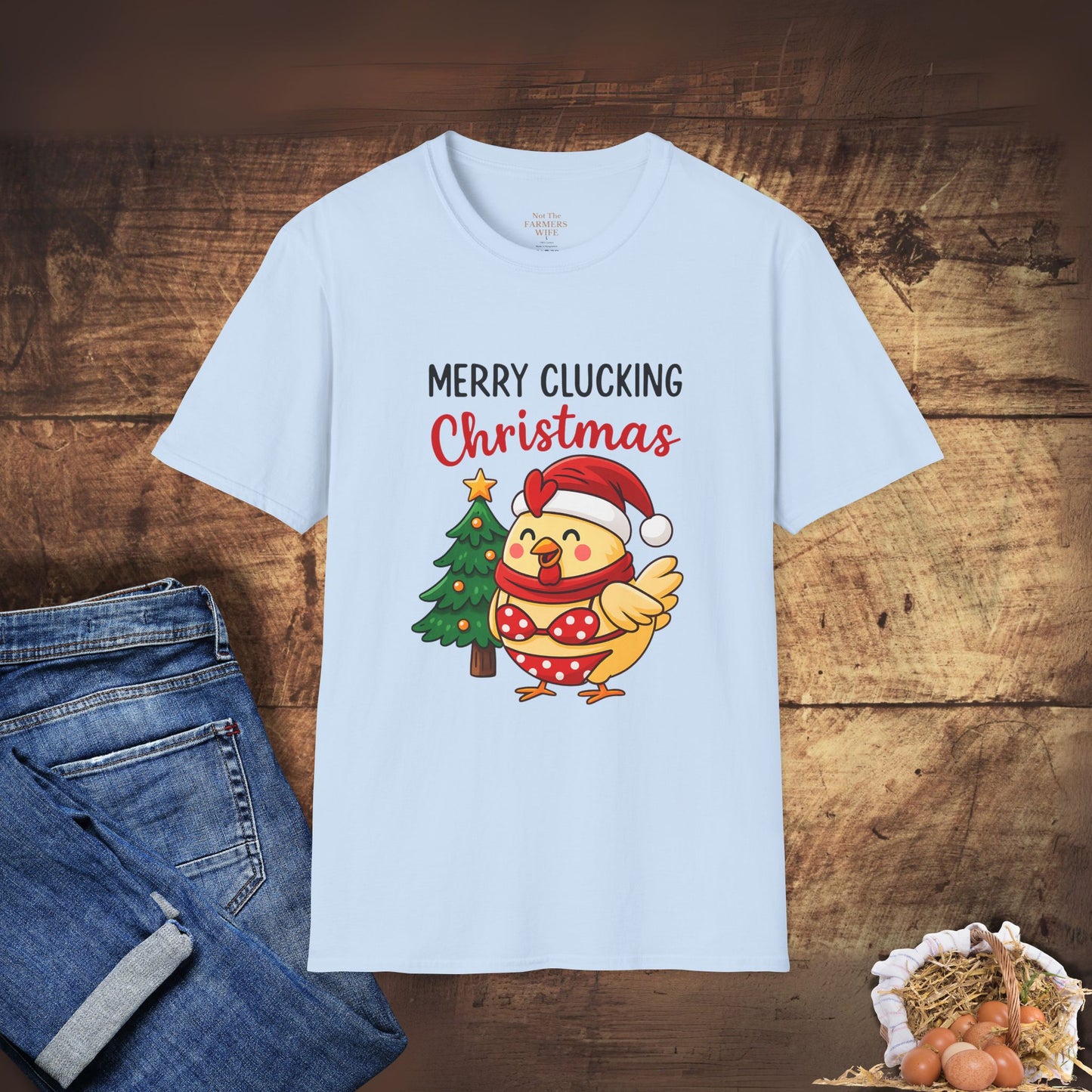 Merry Clucking Christmas T-Shirt