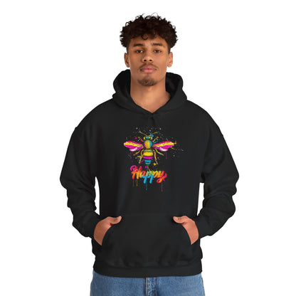 Bee Happy Hooded Sweatshirt