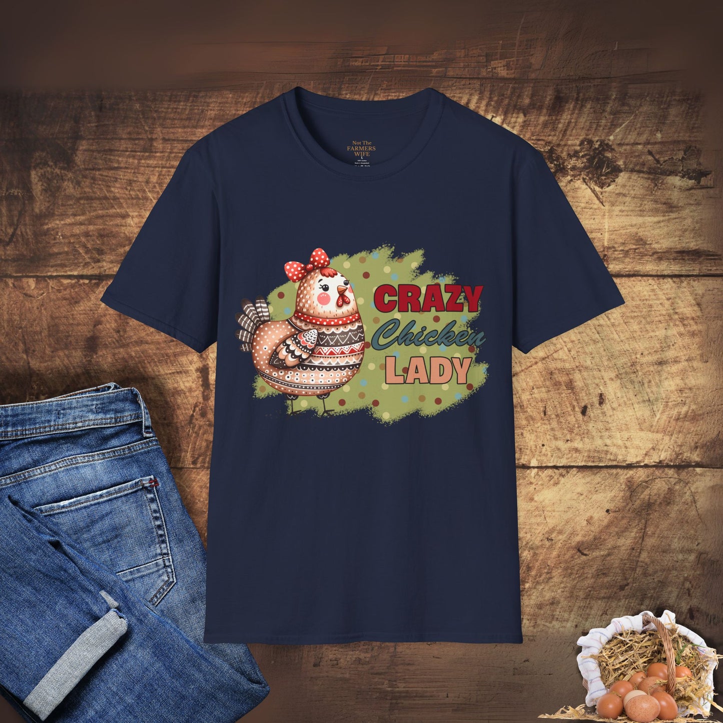 Crazy Chicken Lady T-Shirt