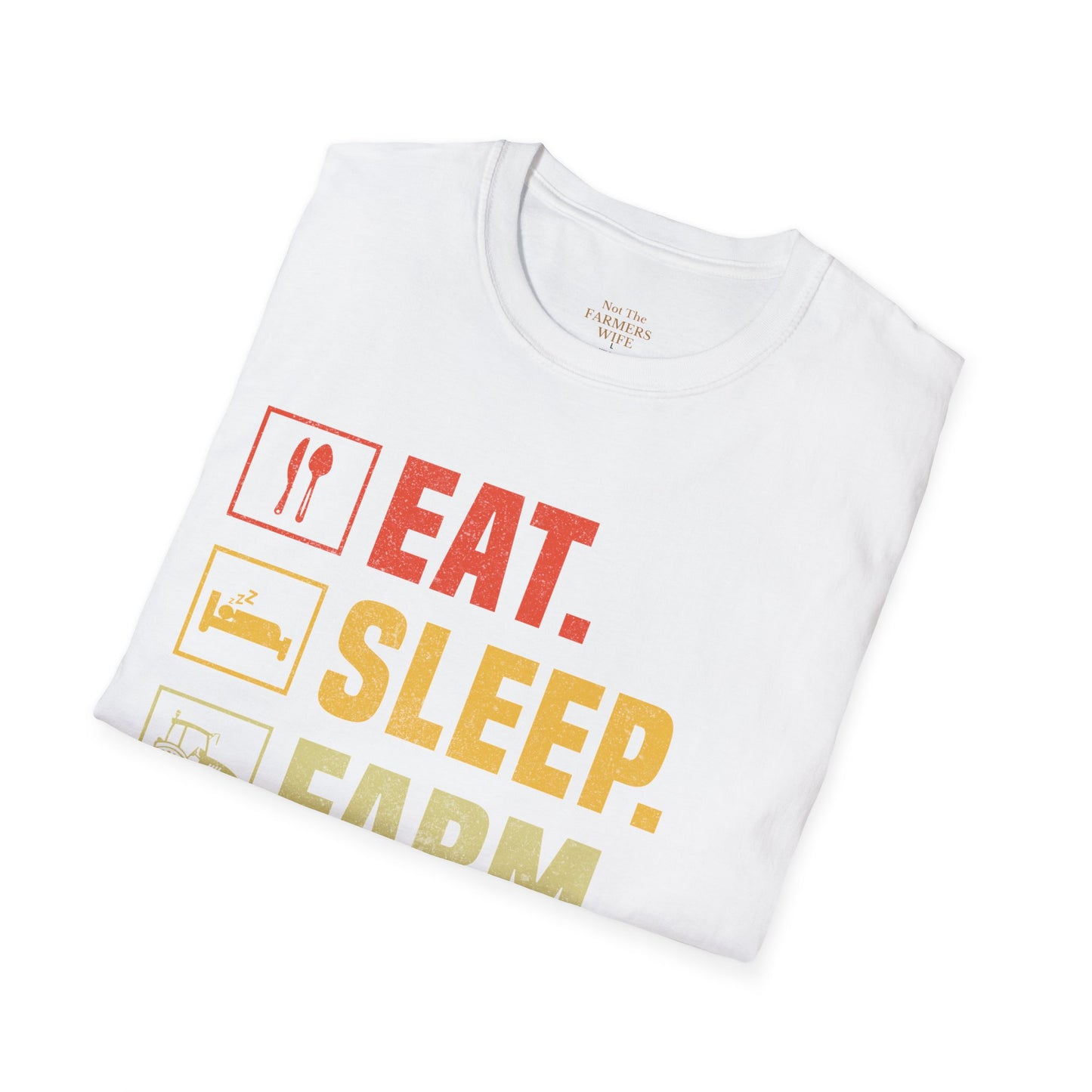 Eat. Sleep. Farm. Repeat. T-Shirt