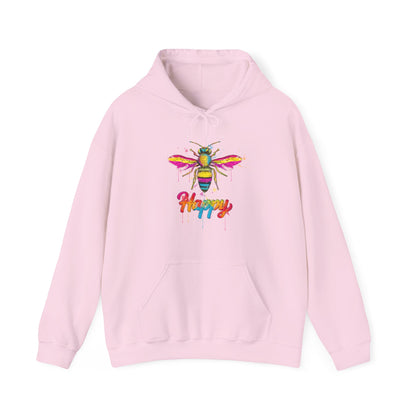 Bee Happy Hooded Sweatshirt