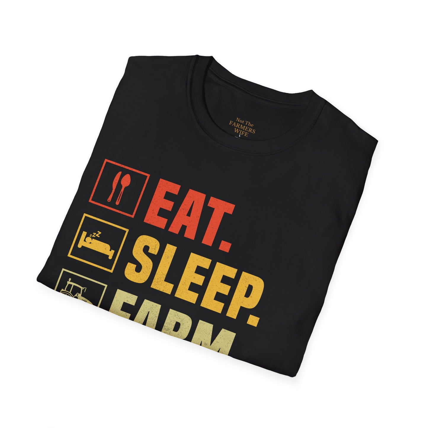 Eat. Sleep. Farm. Repeat. T-Shirt