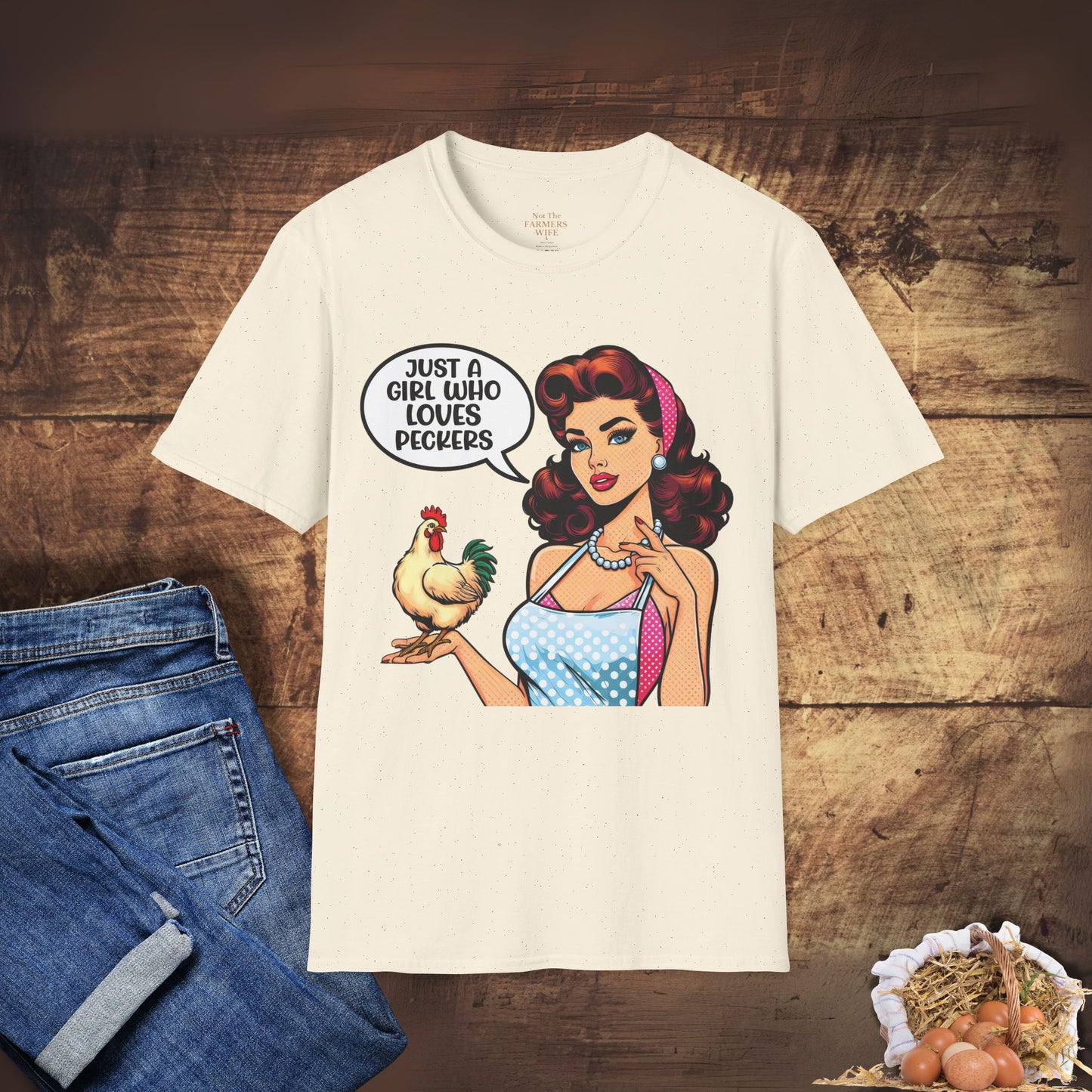Just a Girl Who Loves Peckers T-Shirt