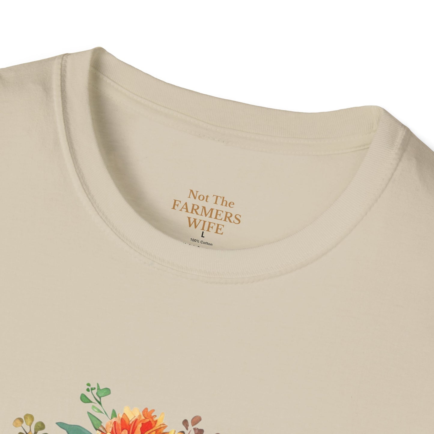 Highland Cow Floral T-Shirt