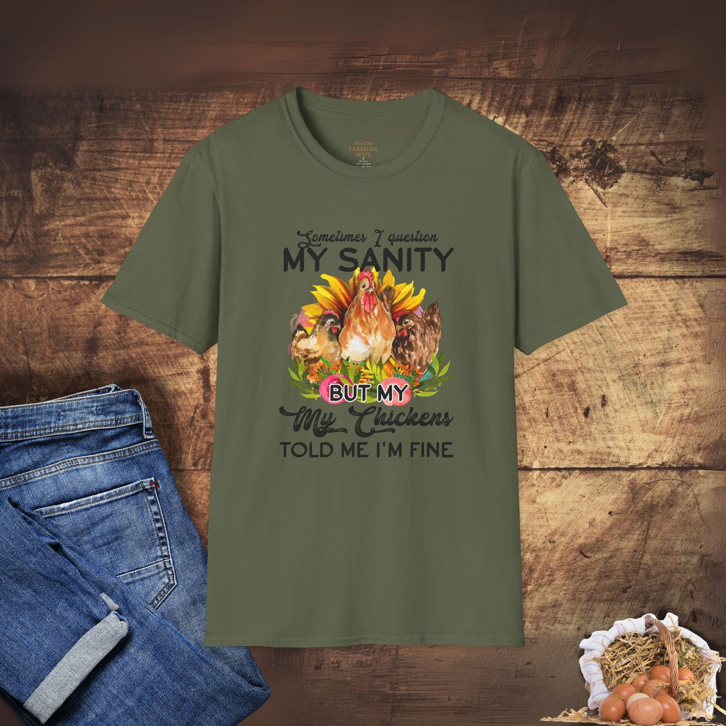 Sometimes I Question My Sanity T-Shirt