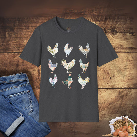 Floral Flock T-Shirt