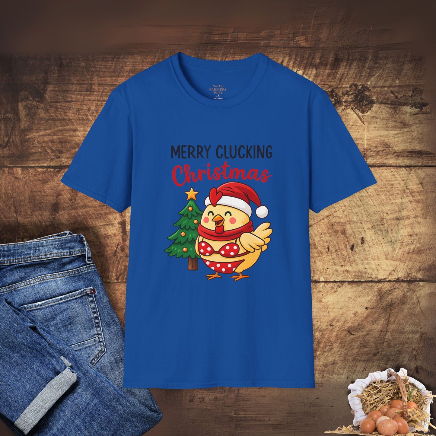 Merry Clucking Christmas T-Shirt